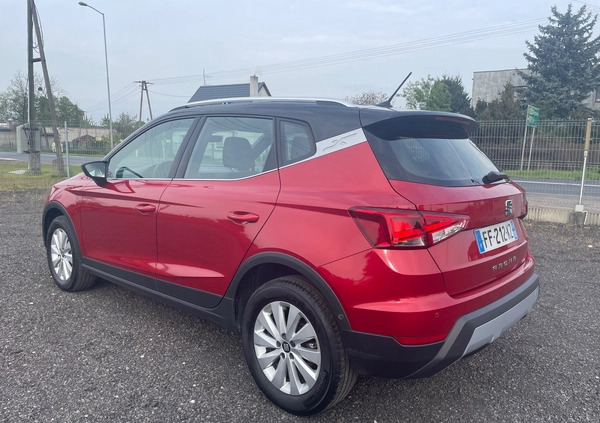 Seat Arona cena 56500 przebieg: 166000, rok produkcji 2019 z Grodzisk Mazowiecki małe 497